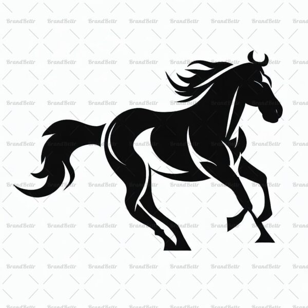 Galoppierendes Pferd